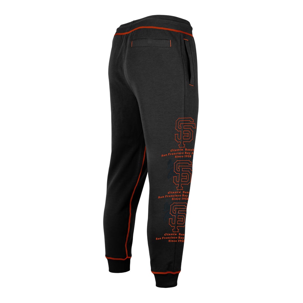 San Francisco Giants New Era Team Split Jogger Pants - Black