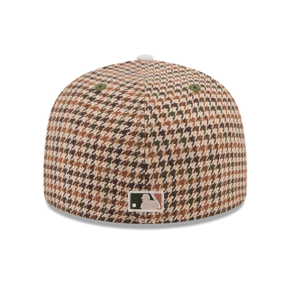 San Francisco Giants New Era Houndstooth 59FIFTY Fitted Hat - Brown