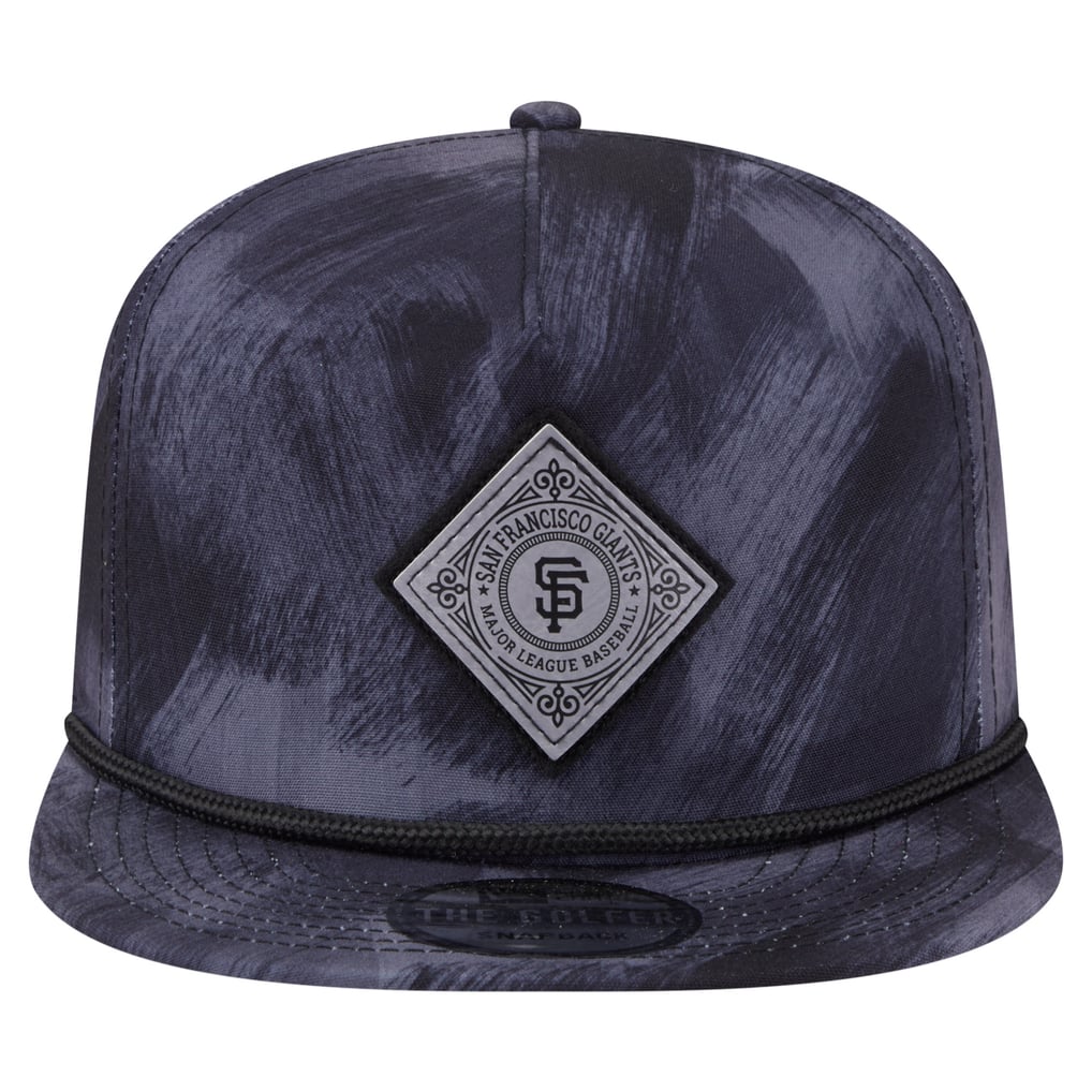 San Francisco Giants New Era Printed Golfer Snapback Hat - Navy