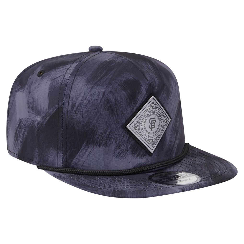 San Francisco Giants New Era Printed Golfer Snapback Hat - Navy