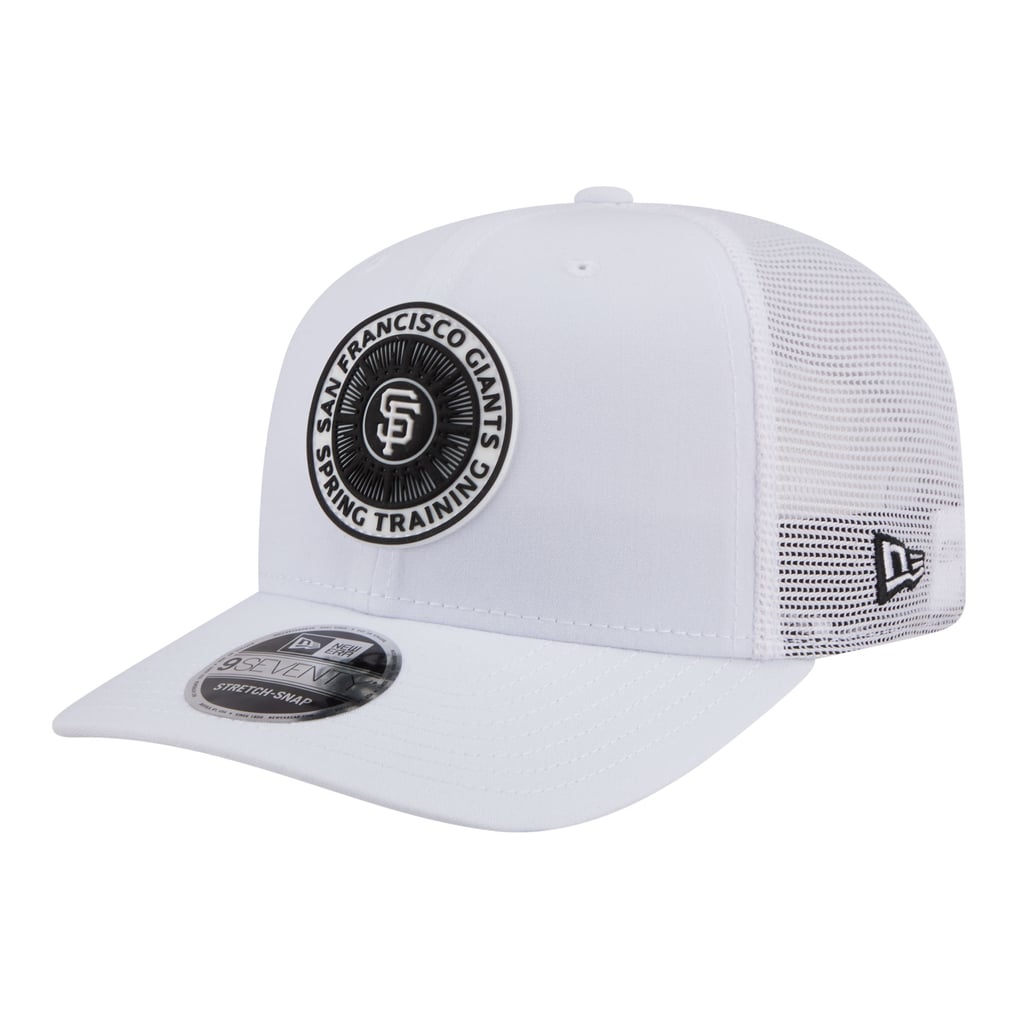  San Francisco Giants New Era 2026 Spring Training Fan Pack 9SEVENTY Adjustable Trucker Hat - White