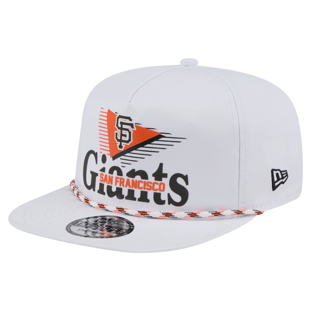  San Francisco Giants New Era Collide Golfer Snapback Hat - White