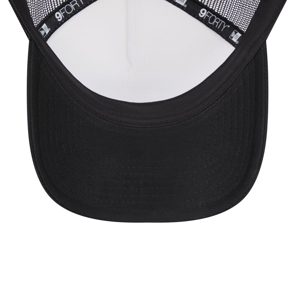 San Francisco Giants New Era Spring Training Circle Foam A-Frame 9FORTY Trucker Adjustable Hat - White/Black