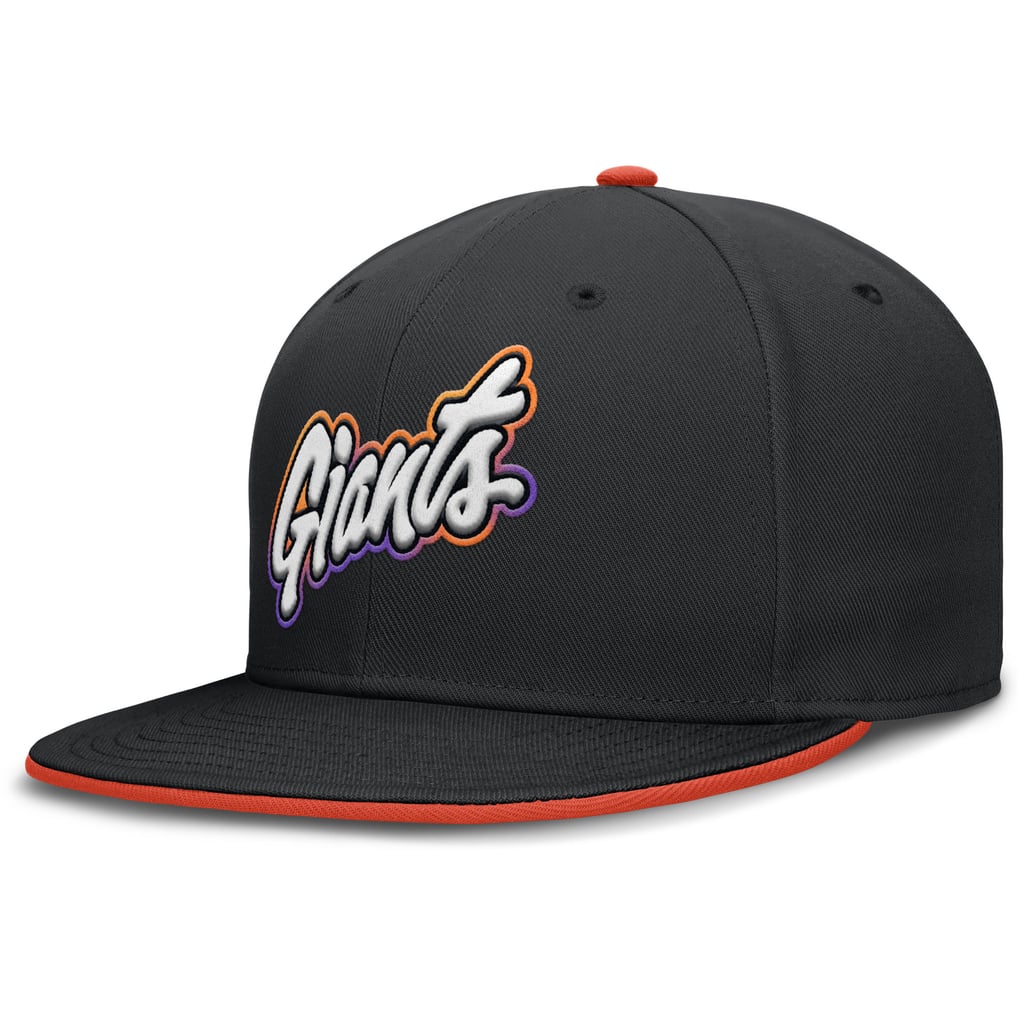  San Francisco Giants Nike 2025 City Connect True Performance Fitted Hat - Black
