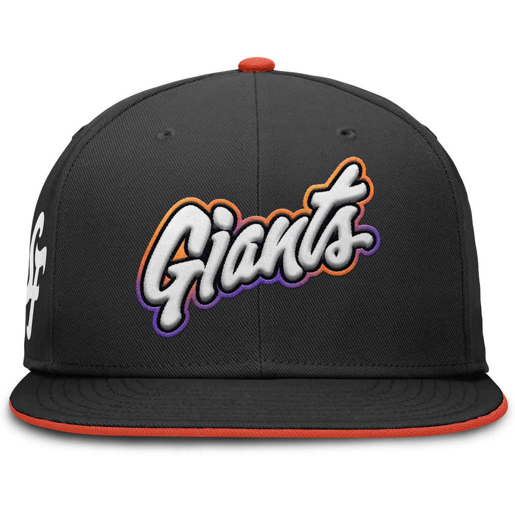  San Francisco Giants Nike 2025 City Connect True Performance Fitted Hat - Black
