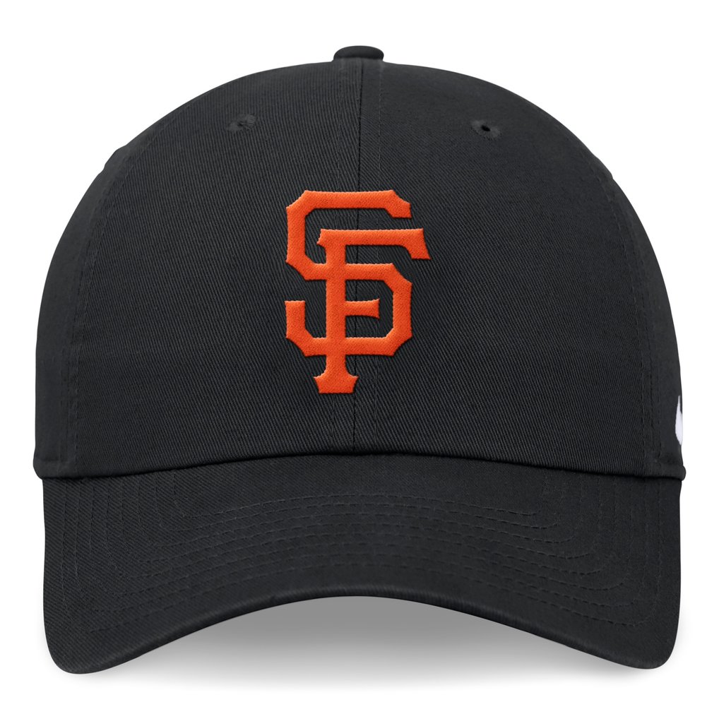 San Francisco Giants Nike Club Adjustable Hat - Black