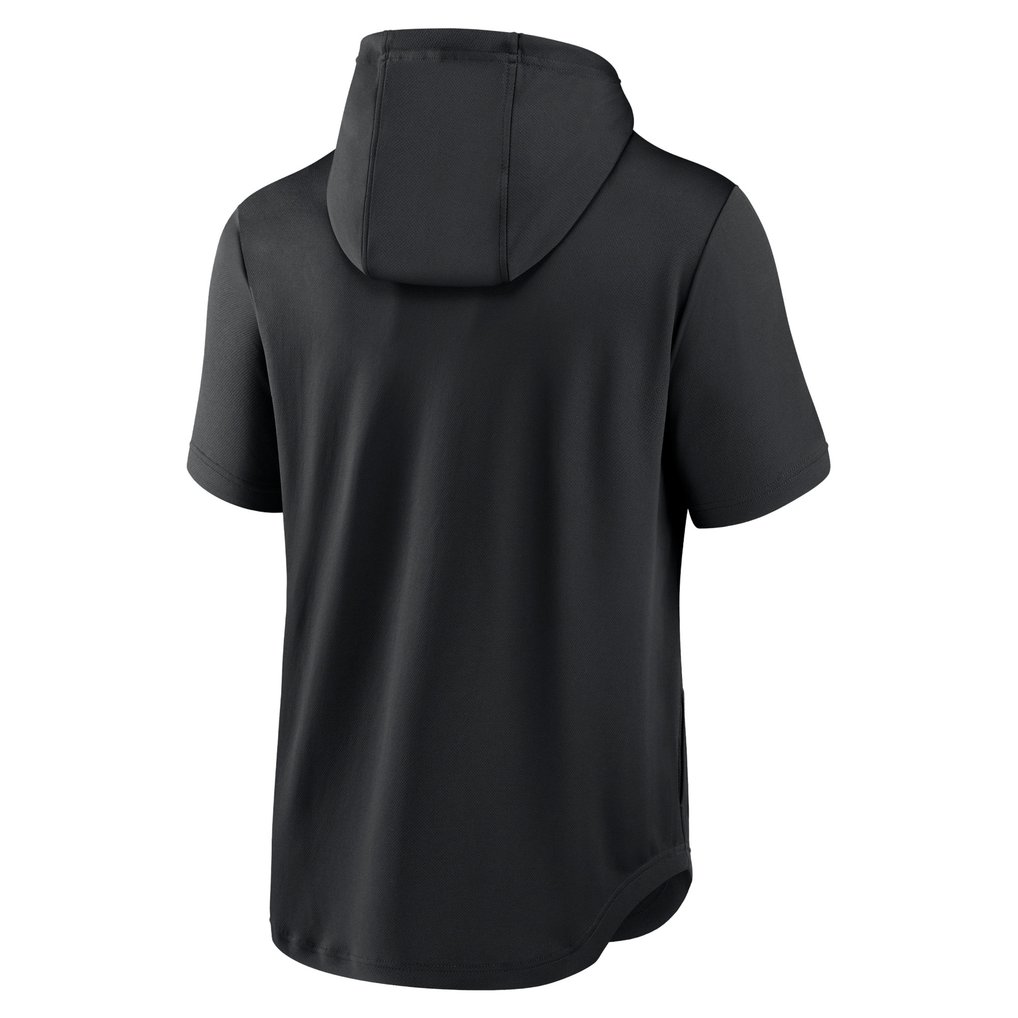 San Francisco Giants Nike Springer Short Sleeve Team Pullover Hoodie - Black