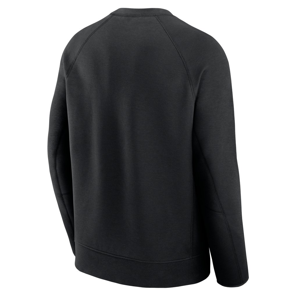 San Francisco Giants Nike Tech Fleece Raglan Sweatshirt - Black