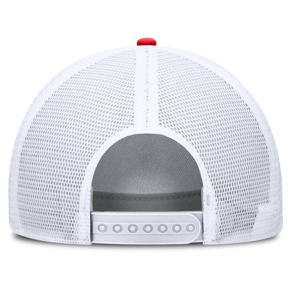 San Francisco Giants Nike Neon 90s Rise Structured Performance Adjustable Trucker Hat - Blue