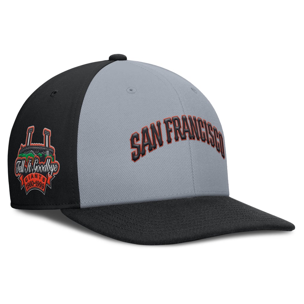 San Francisco Giants Nike Pro Performance Snapback Hat - Gray/Black