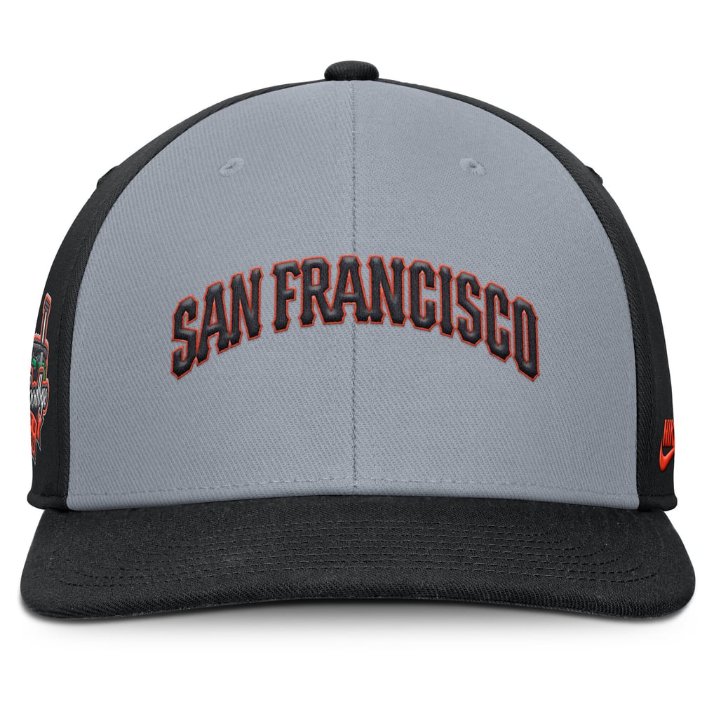 San Francisco Giants Nike Pro Performance Snapback Hat - Gray/Black