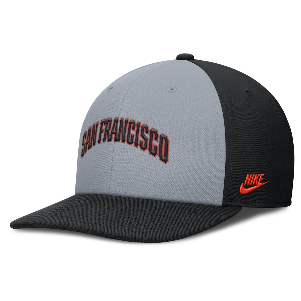 San Francisco Giants Nike Pro Performance Snapback Hat - Gray/Black