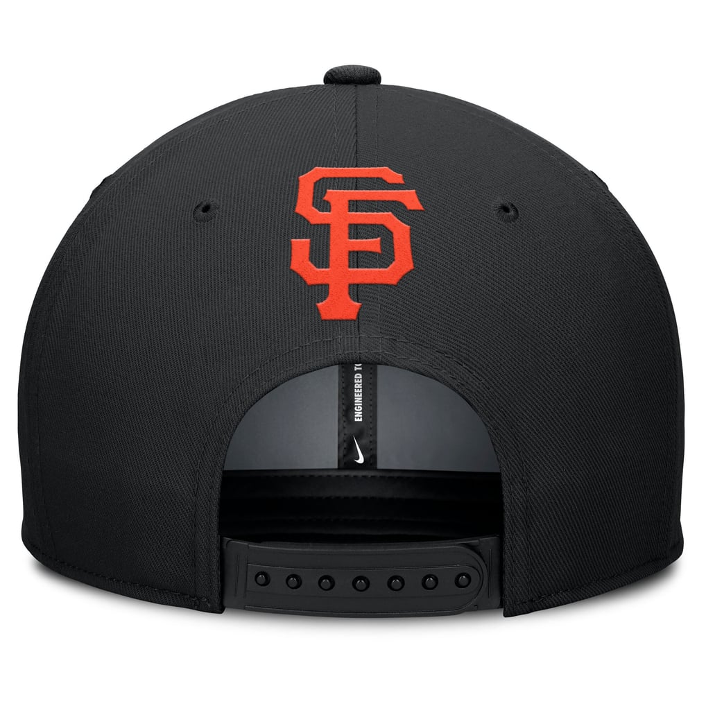 San Francisco Giants Nike Pro Performance Snapback Hat - Gray/Black