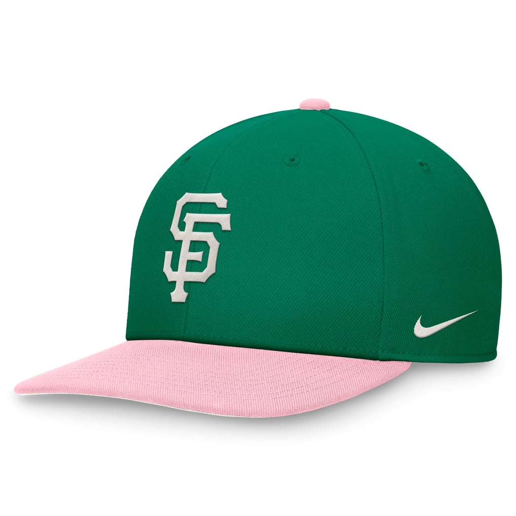  San Francisco Giants Nike Malachite Pro Performance Snapback Hat - Green/Pink