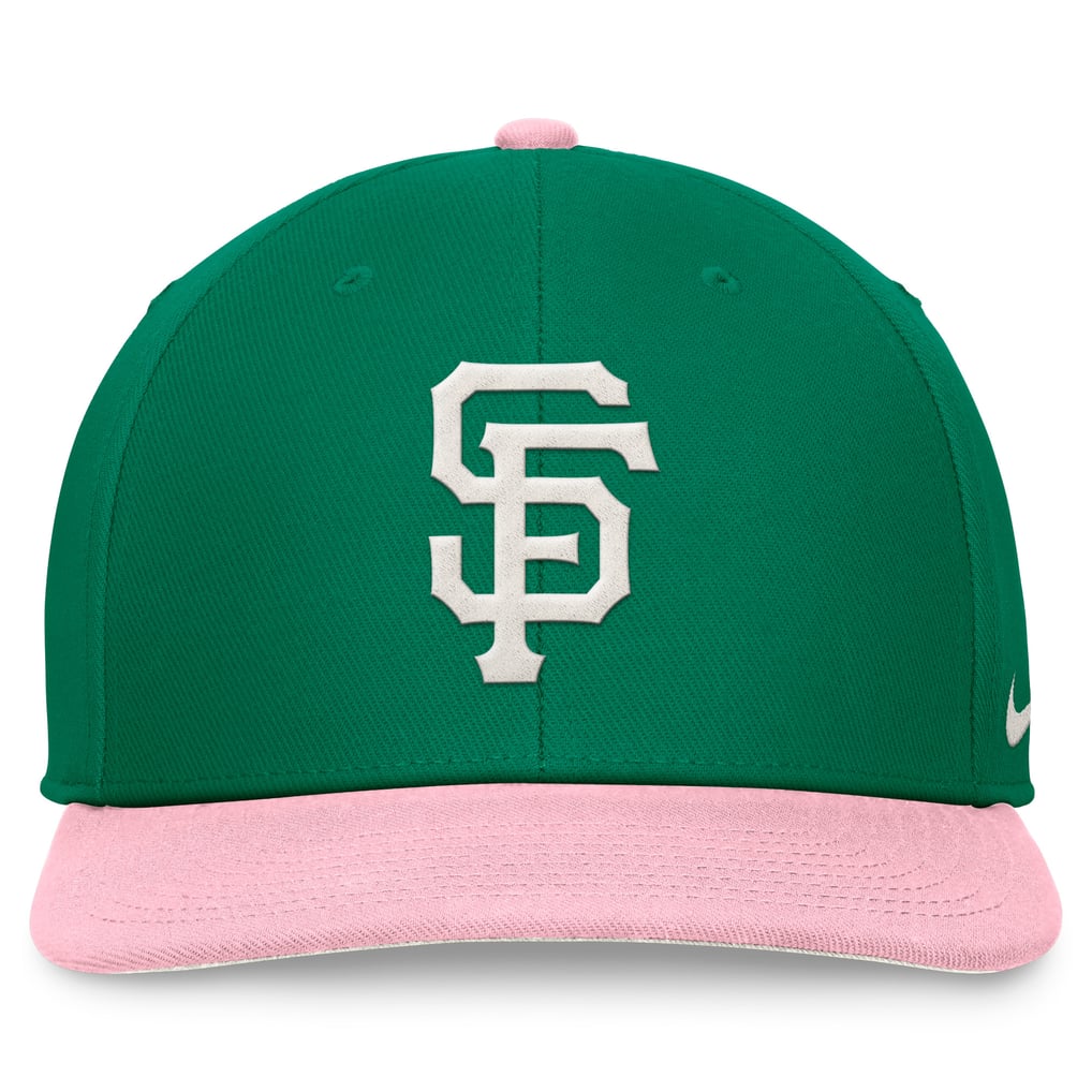  San Francisco Giants Nike Malachite Pro Performance Snapback Hat - Green/Pink