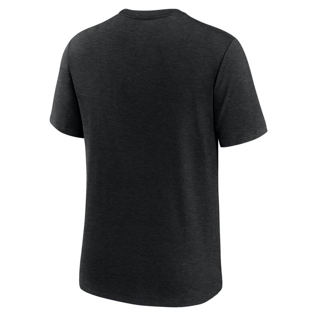 San Francisco Giants Nike Logo Tri-Blend T-Shirt - Heather Black