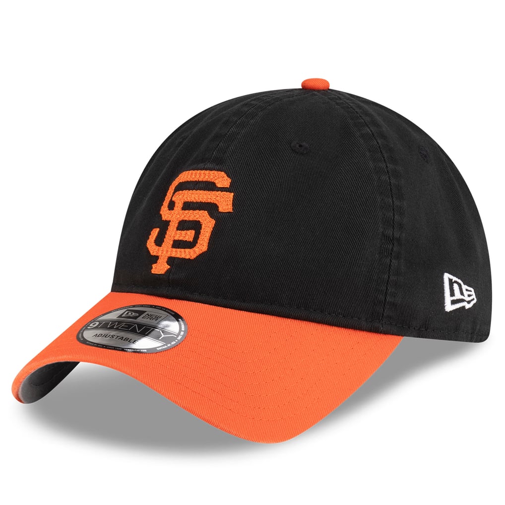  San Francisco Giants OVO x New Era Washed 9TWENTY Adjustable Hat - Black/Orange
