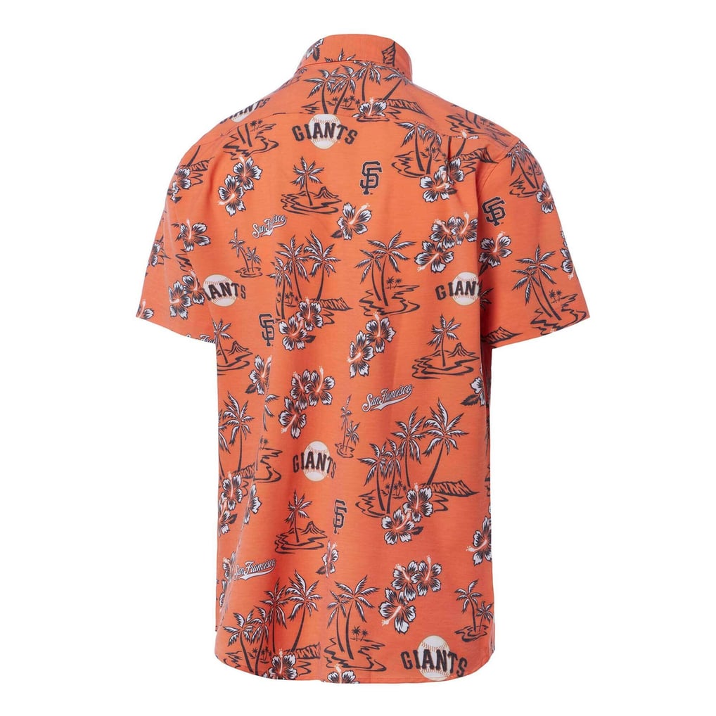 San Francisco Giants Reyn Spooner Big & Tall Kekai Performance Tri-Blend Button-Down Shirt - Orange