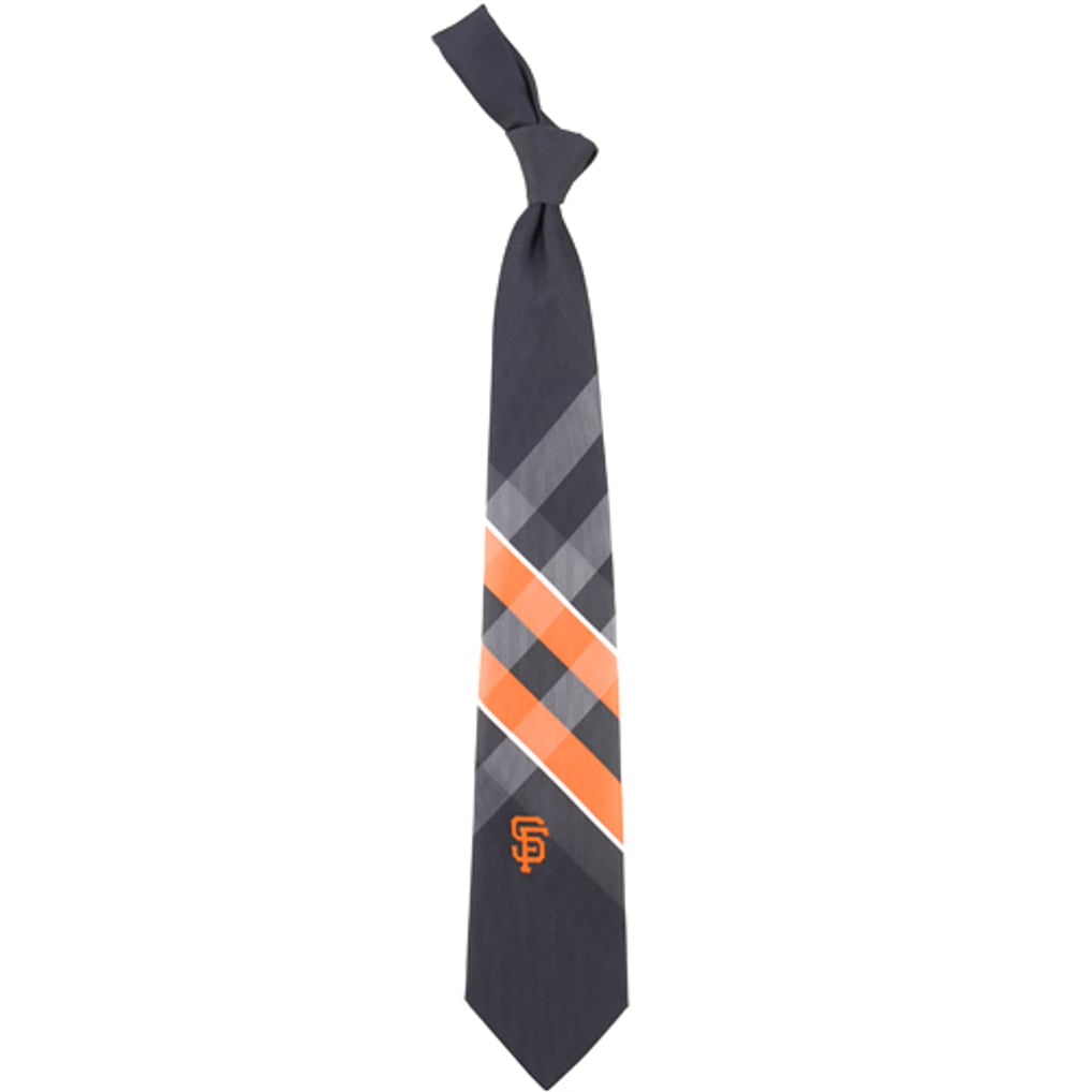 San Francisco Giants Woven Poly Grid Tie