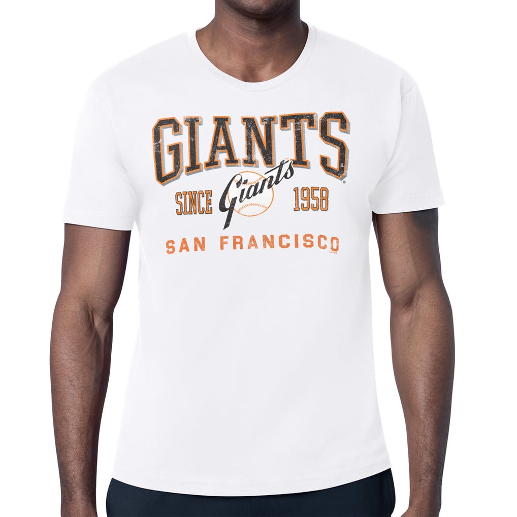 San Francisco Giants Starter Distressed Logo T-Shirt - White