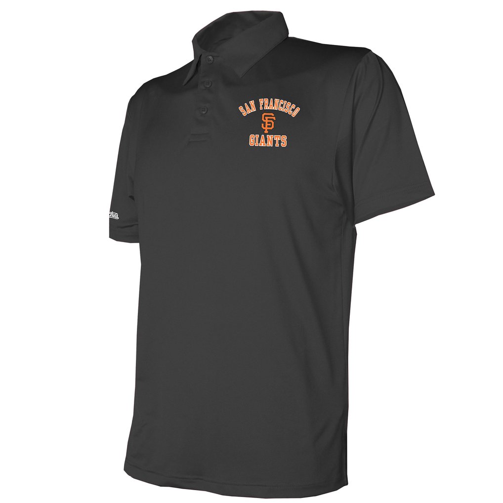 San Francisco Giants Stitches Polo - Black