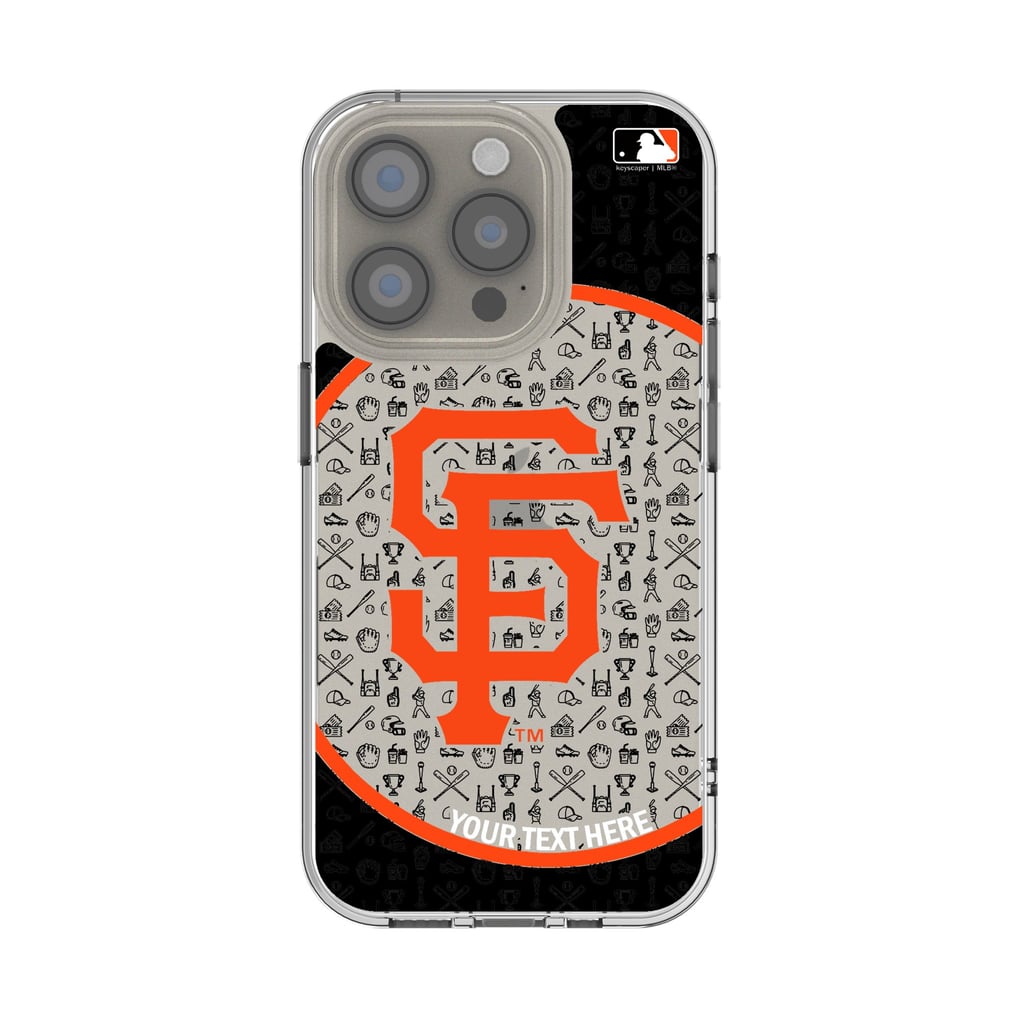 San Francisco Giants Circle Design iPhone Clear Case