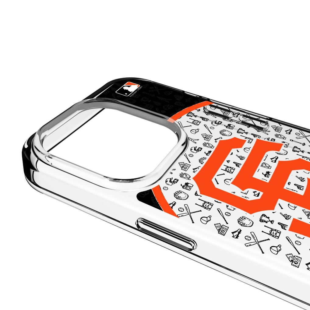 San Francisco Giants Circle Design iPhone Clear Case
