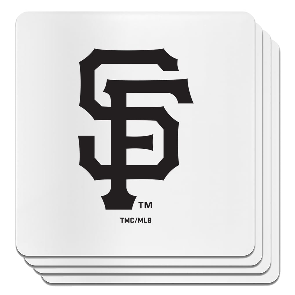 San Francisco Giants The Memory Company Square Ceramic Coaster Set