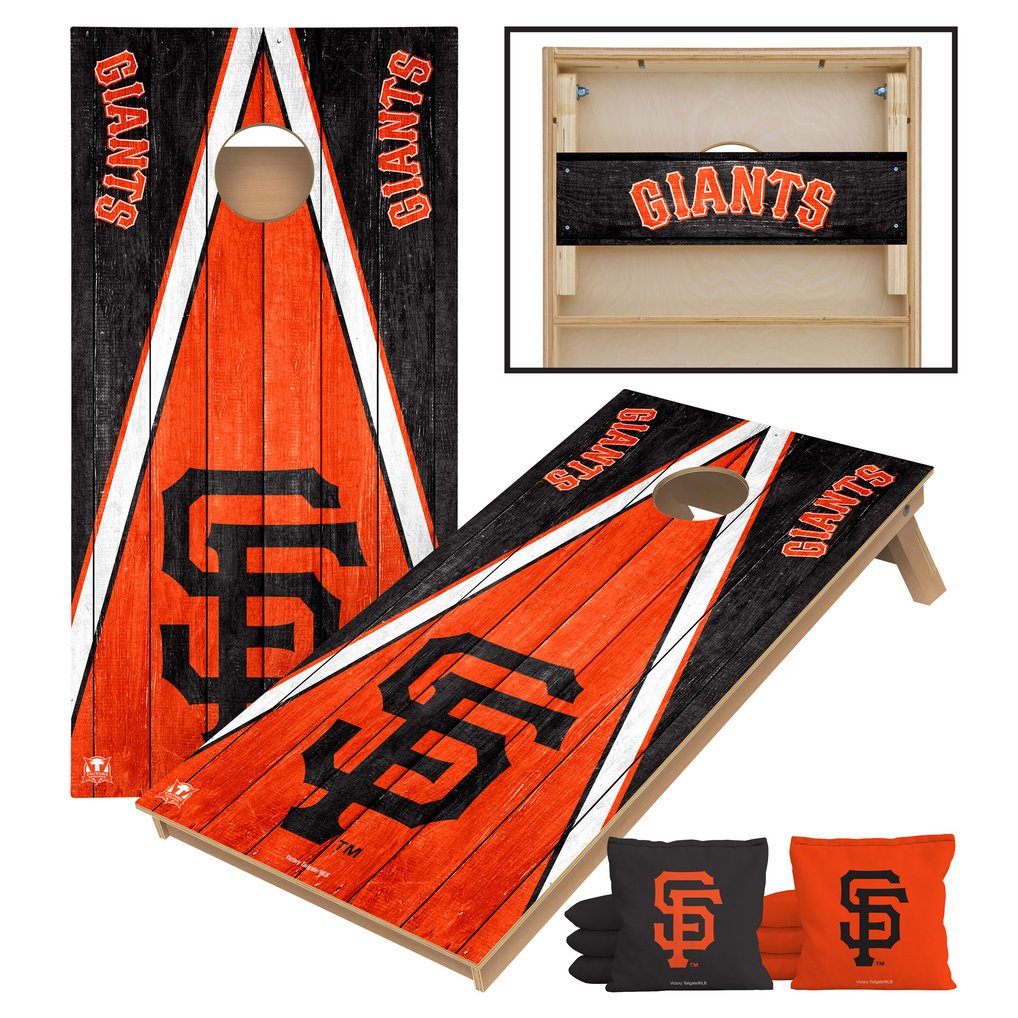 San Francisco Giants Victory Tailgate 2' x 4' Tournament Cornhole Board Set