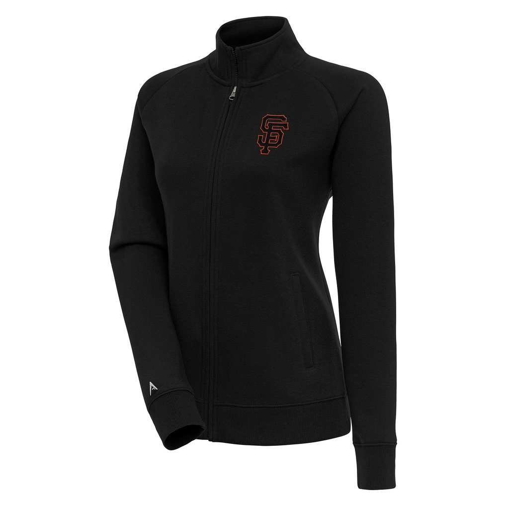  San Francisco Giants Antigua Women's Victory Full-Zip Jacket - Black