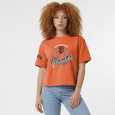 San Francisco Giants Champion Women's All-Star T-Shirt - Orange