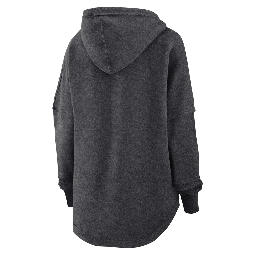 San Francisco Giants Fanatics Women's Luxe Pullover Hoodie - Heather Charcoal