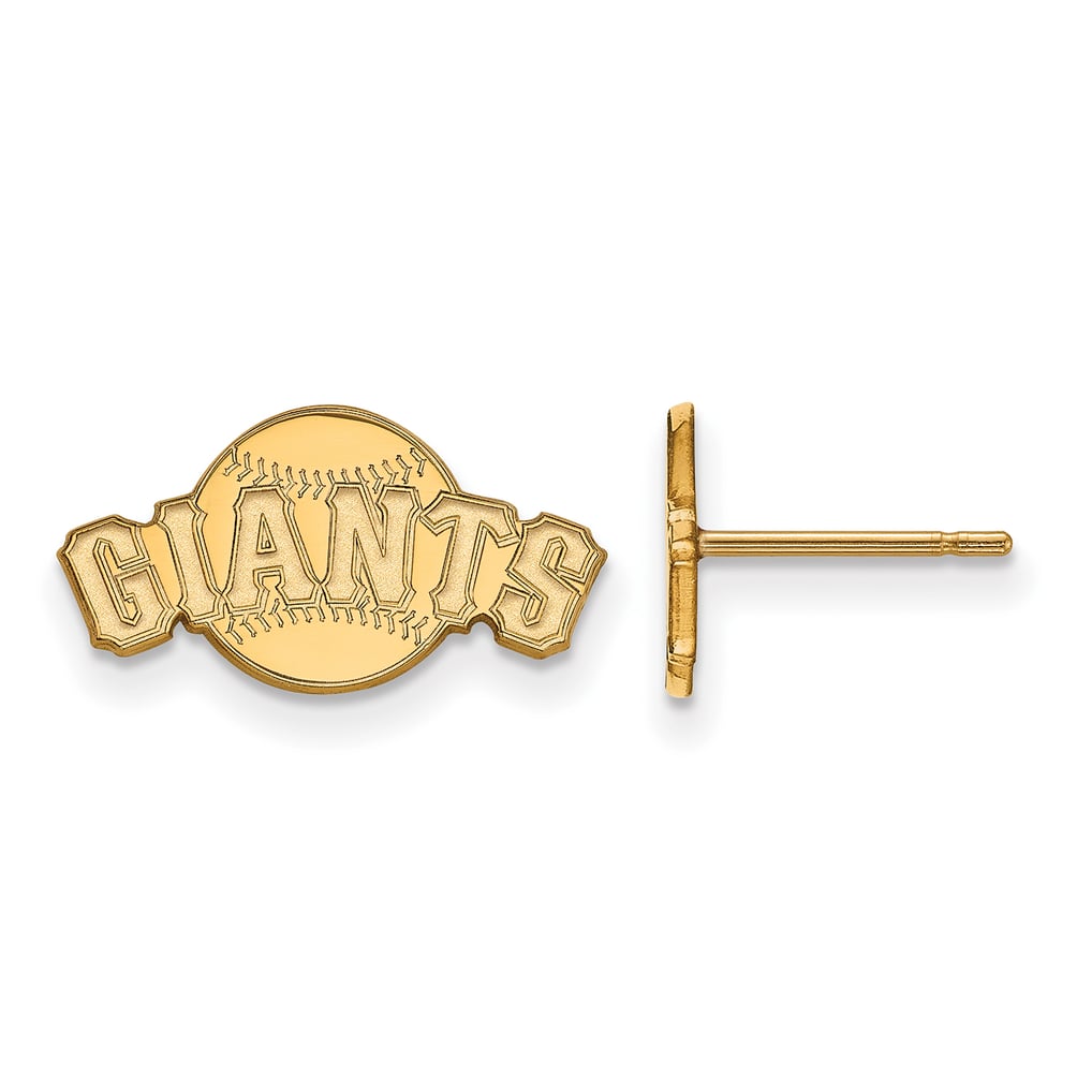 San Francisco Giants Women's Gold-Plated Small Post Earrings