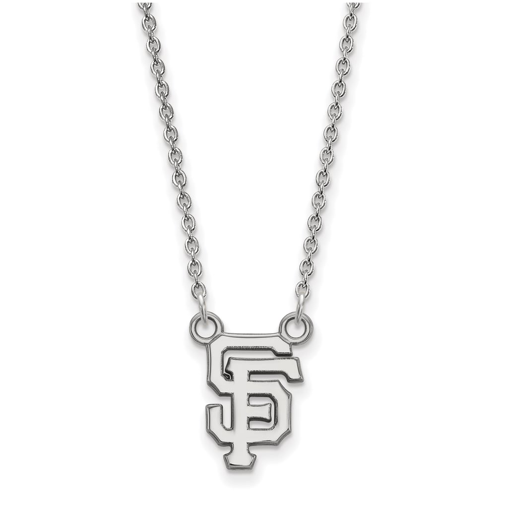 San Francisco Giants Women's Small Sterling Silver Pendant Necklace