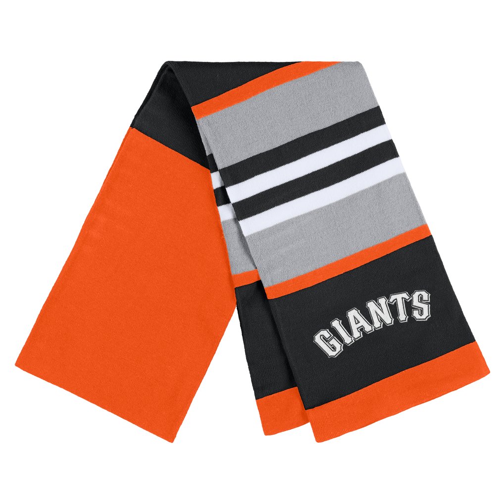 San Francisco Giants WEAR by Erin Andrews Women's Stripe Glove & Scarf Set