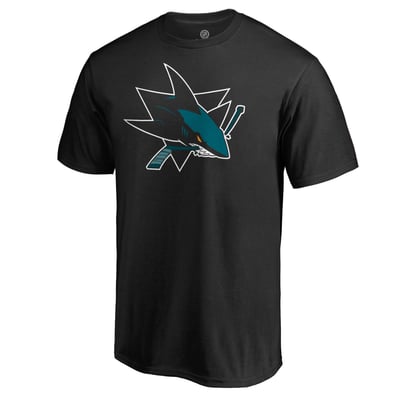 San Jose Sharks Team Alternate T-Shirt - Black