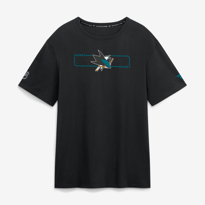 San Jose Sharks Fanatics Authentic Pro Primary Logo T-Shirt - Black
