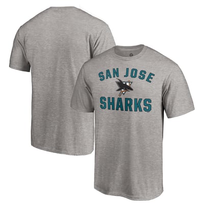 San Jose Sharks Special Edition Victory Arch T-Shirt - Heather Gray