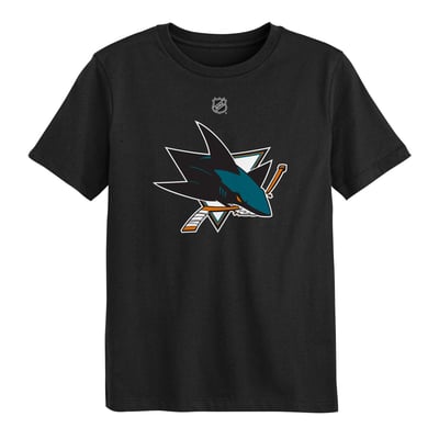 San Jose Sharks Outerstuff Preschool Primary Logo T-Shirt - Black