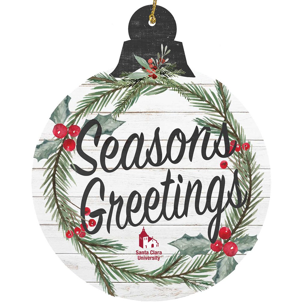 Santa Clara Broncos Ornament Bundle