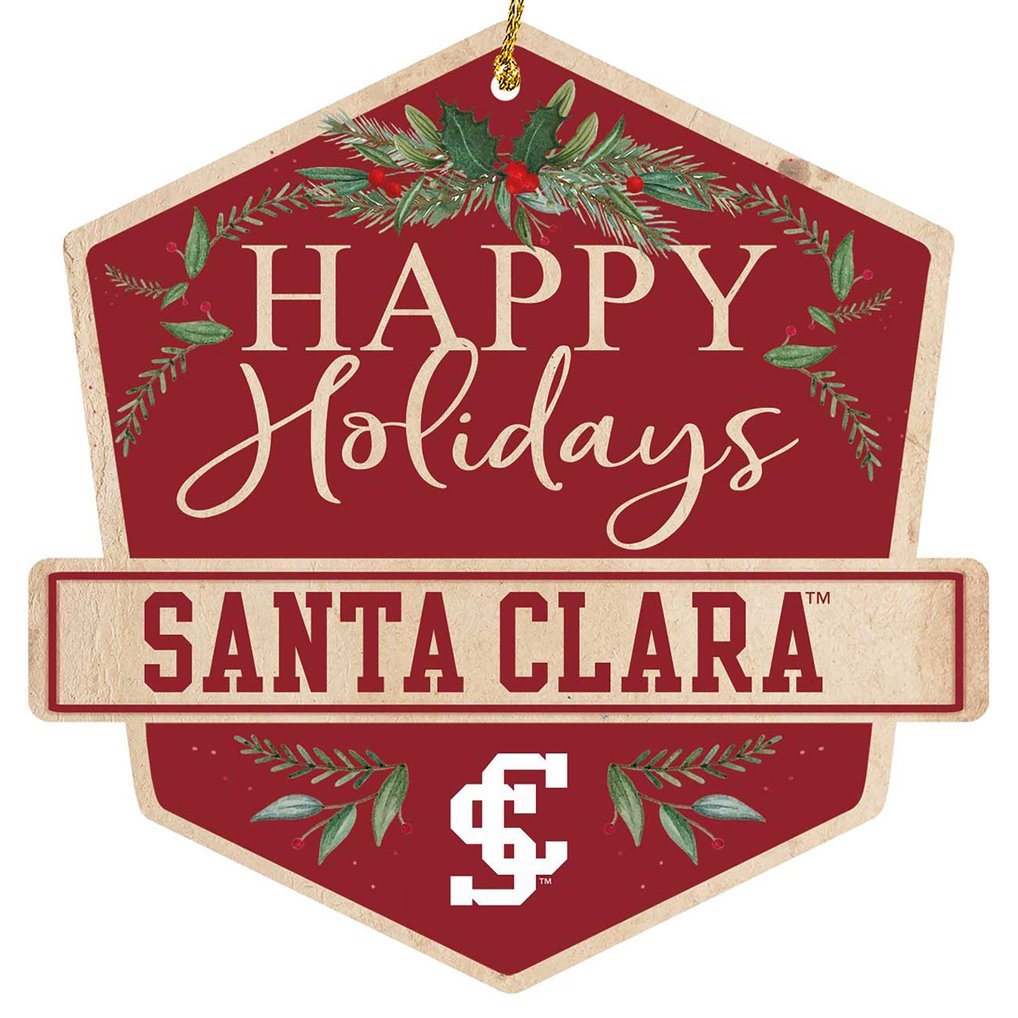 Santa Clara Broncos Ornament Bundle