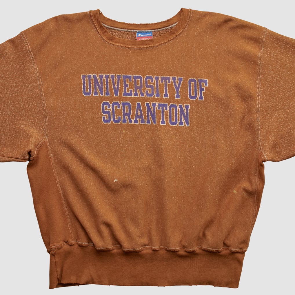 Scranton Royals Champion 2000s Pullover Sweatshirt - Clay - M by Fanatics Real Vintage