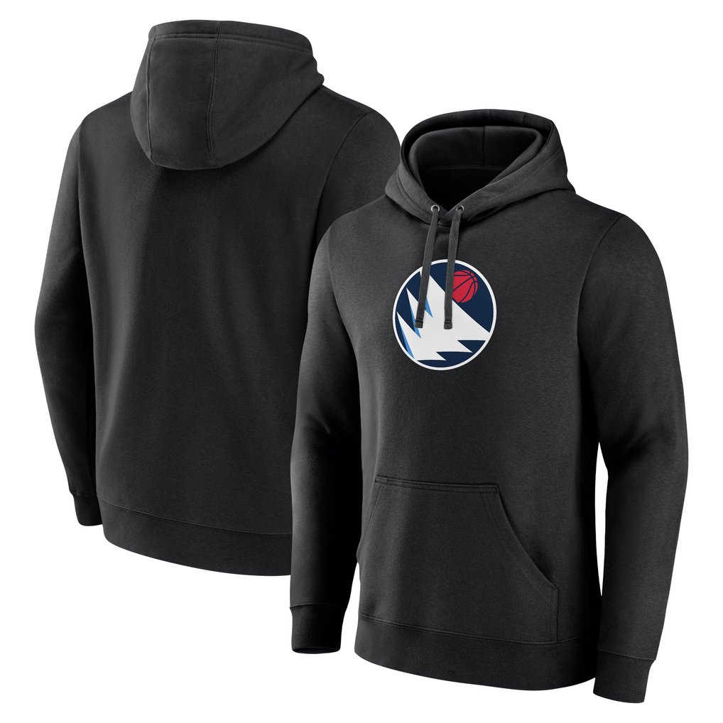 San Diego Clippers Primary Logo Pullover Hoodie - Black