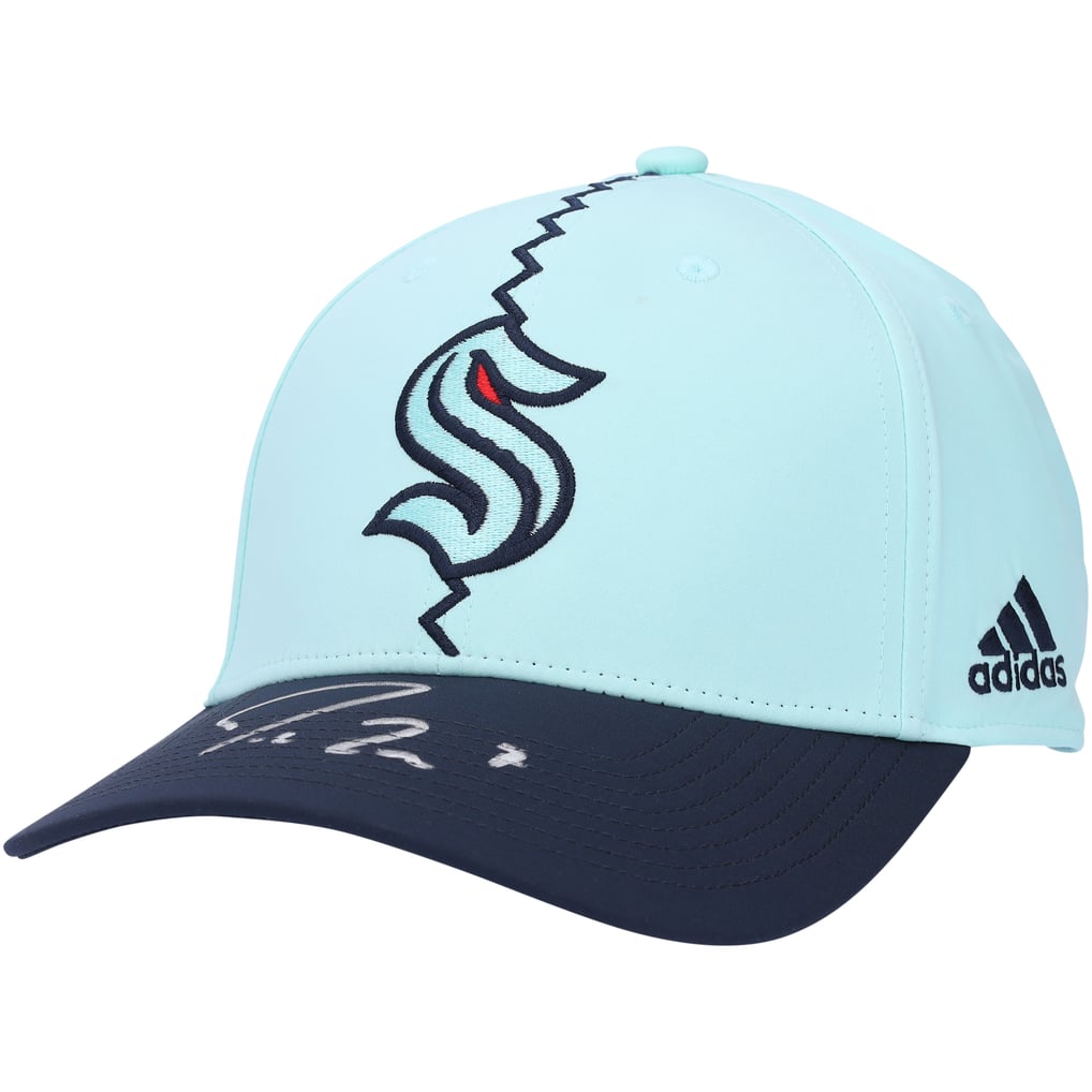 Jordan Eberle Seattle Kraken Autographed Fanatics Authentic 2022-23 Reverse Retro Cap