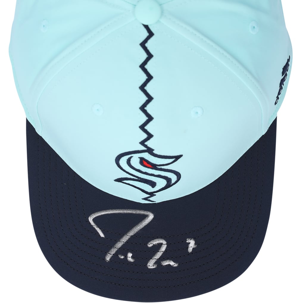 Jordan Eberle Seattle Kraken Autographed Fanatics Authentic 2022-23 Reverse Retro Cap
