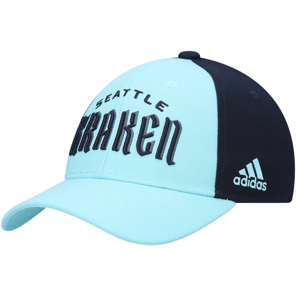 Seattle Kraken adidas Locker Room Adjustable Hat - Blue