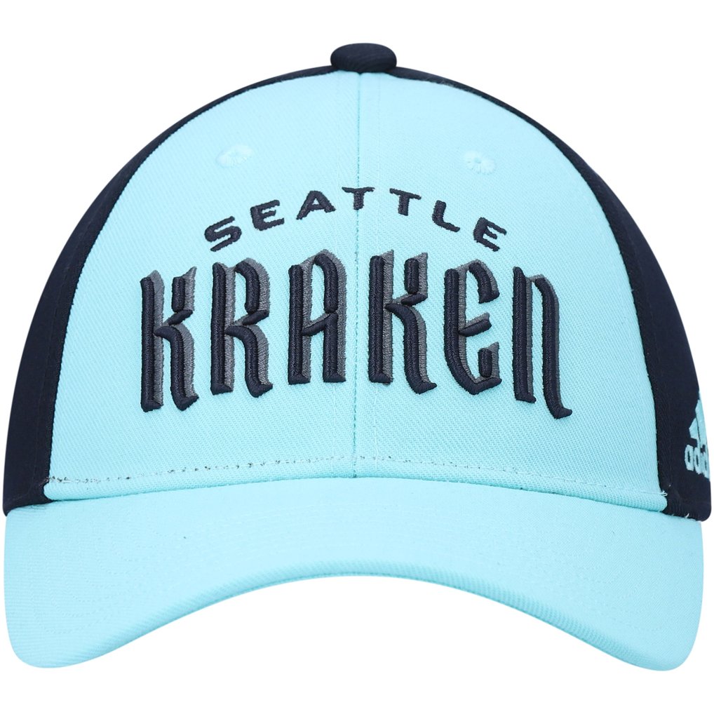 Seattle Kraken adidas Locker Room Adjustable Hat - Blue