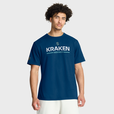 Seattle Kraken Fanatics Authentic Pro Primary T-Shirt - Deep Sea Blue