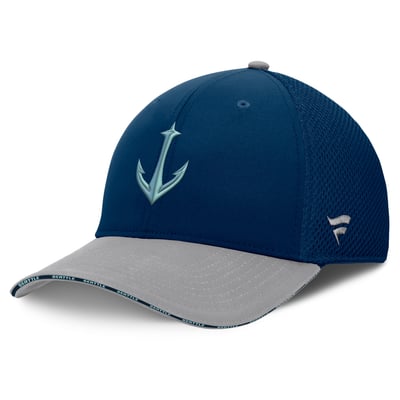 Seattle Kraken Fanatics Fundamentals Span Flex Hat - Deep Sea Blue