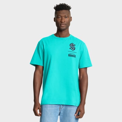 Seattle Kraken Fanatics Crash The Net Legacy T-Shirt - Light Blue